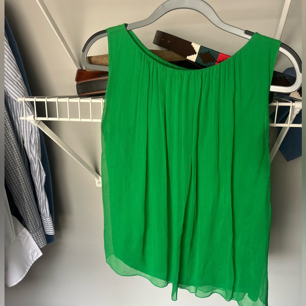 Alice and Olivia green top